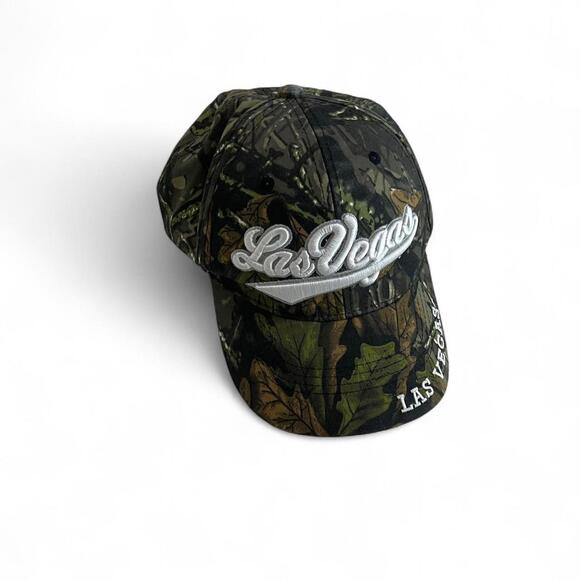 🧢 Vintage Las Vegas Camo Hat - Chelona USA - Picture 1 of 8